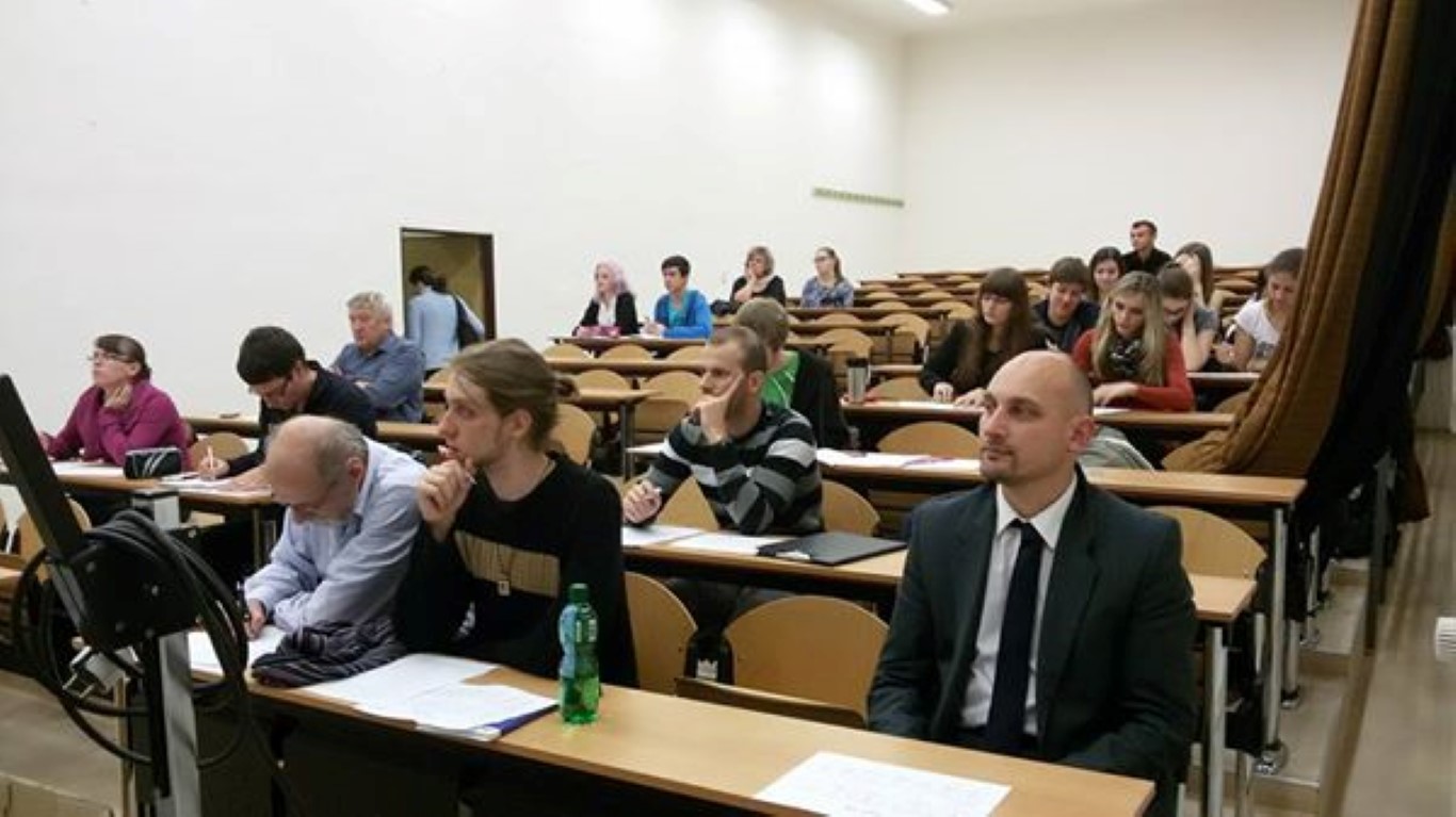 Audience at the lecture of Štěpánka Horáková from King Sejong Institute Prague, University of Ostrava (Medium)