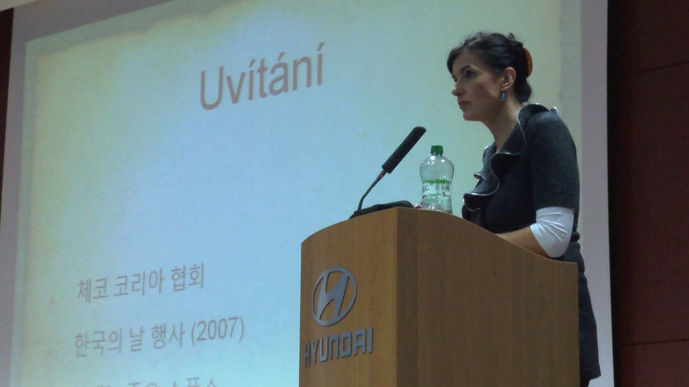 Lecture about Czech culture for Koreans, Nošovice Hyundai Motor Manufacturing Czech (Medium)