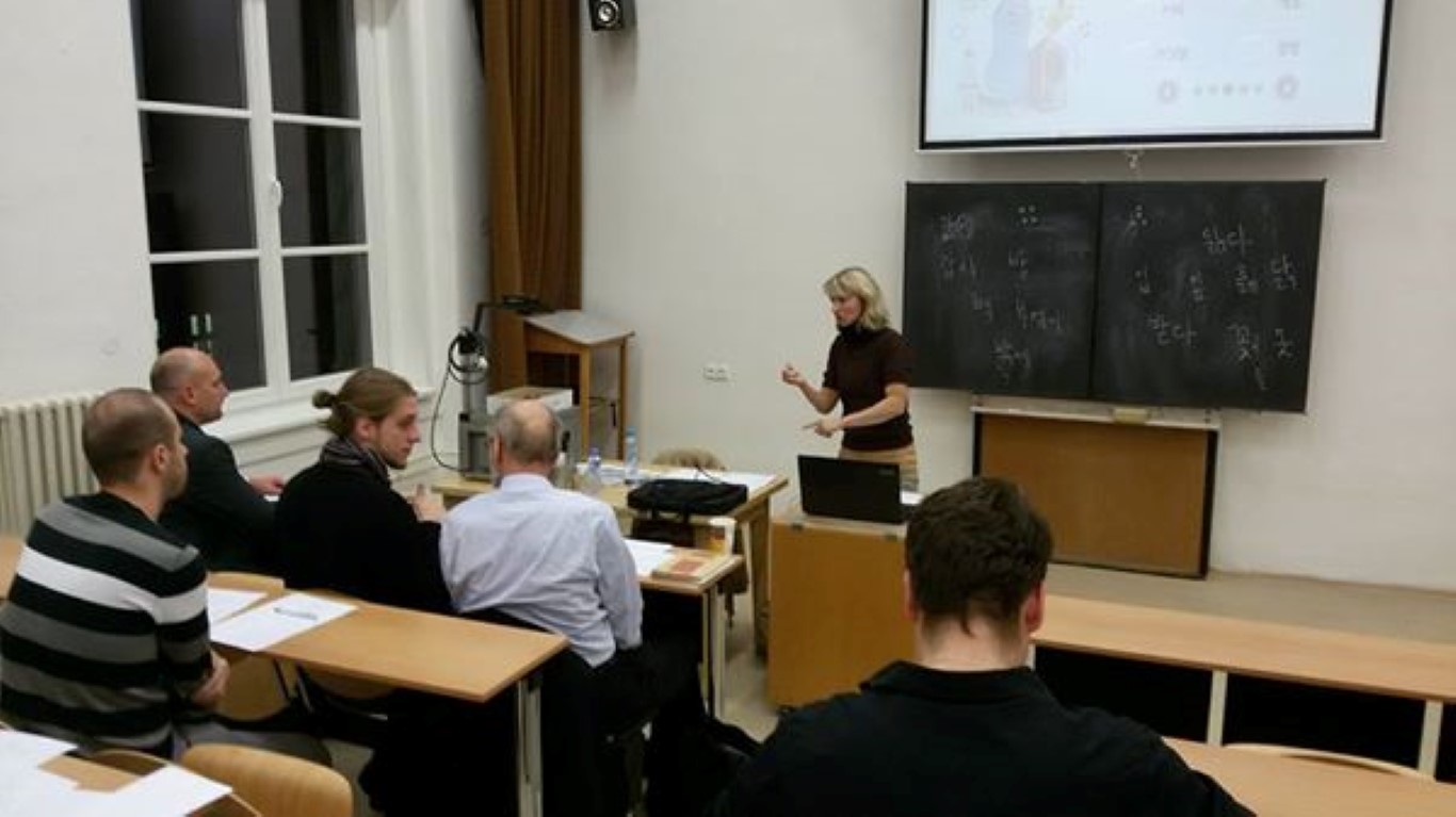 Lecture of Štěpánka Horáková from King Sejong Institute Prague, University of Ostrava (Medium)