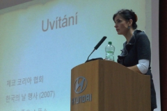 Lecture about Czech culture for Koreans, Nošovice Hyundai Motor Manufacturing Czech (Medium)